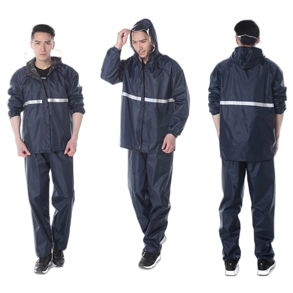 Coatiy Full Body Waterproof Rain Suit