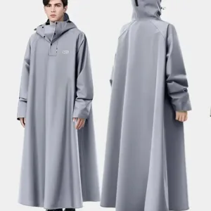 Coatiy Oversized Hooded Rain Poncho