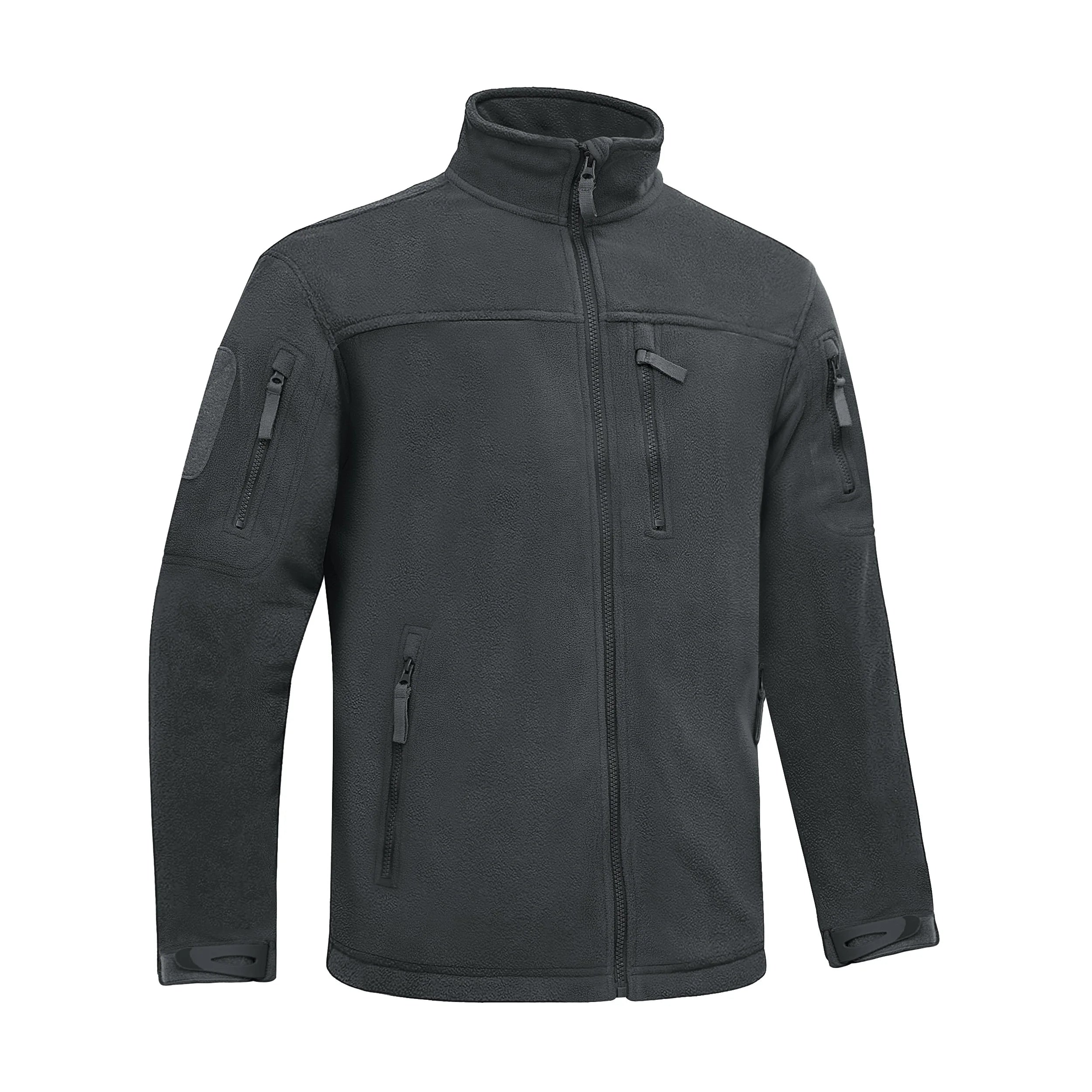 Full Zip Outdoor Work Jacket with Multi Pockets