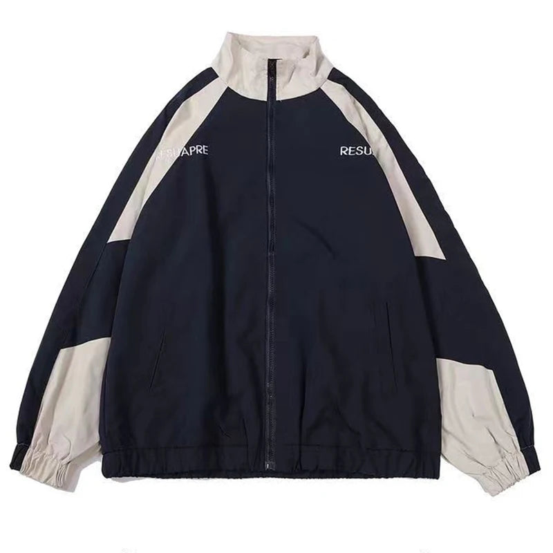 Patchwork Varsity Jacket